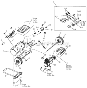 Part Location Diagram of 5140117-64 Porter Cable Bushing 3/4NPT M 1/2